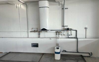 Installazione accumulo acqua sanitaria addolcitore con filtr